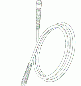 Nilfisk 9 metre Xtra Hose and gun valve