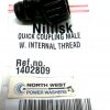 Nilfisk C120.6 Water Inlet Quick Coupling 1402809
