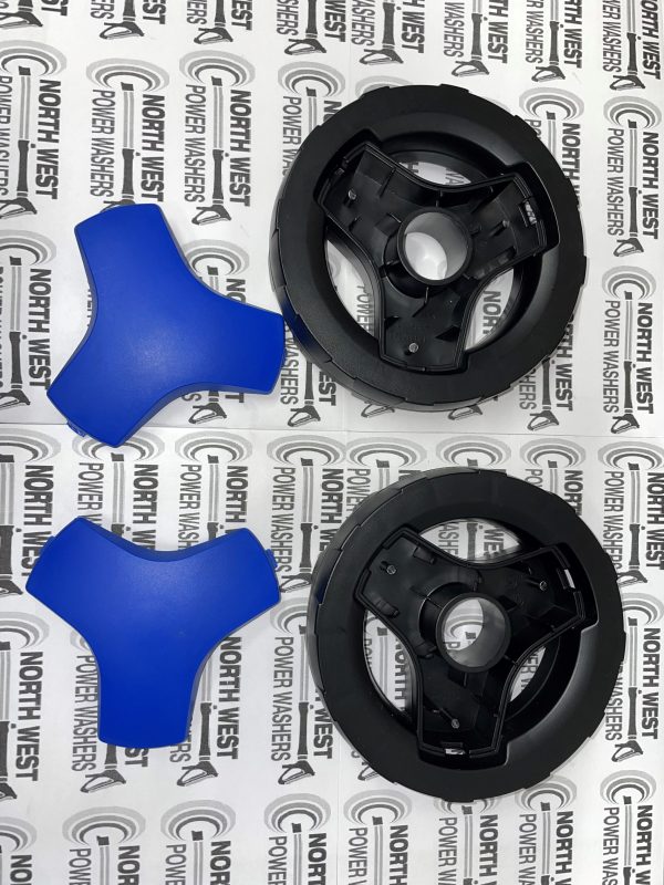 Nilfisk Wheel Kit Blue Cap 127440098