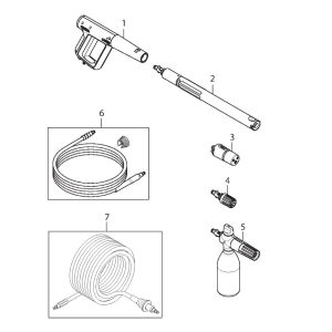 Nilfisk Excellent 170 accessories