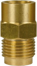 FEMALE TO MALE QUICK SCREW COUPLING ADAPTOR ST241-1/2"F to 3/8" Female Nipple UGHP0165