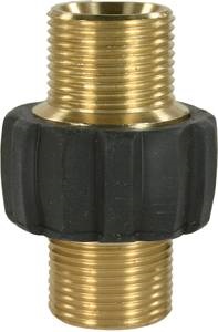 ST40 Hose Connector M22 Male X M22 Male with Rubber Cover UGHP0148