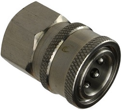 MIDI STAINLESS STEEL QUICK RELEASE COUPLING 3/8" FEMALE UGHP0510