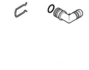 Nilfisk INLET ELBOW REP. KIT. 1119210