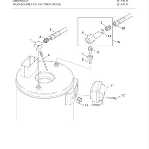Nilfisk Truck Booster 7 Distributor Parts