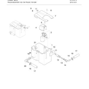 Truck Booster 7 Water Tank Parts